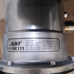 Water Purification | Bomba 3 CAT  2 a 18.5 GPM